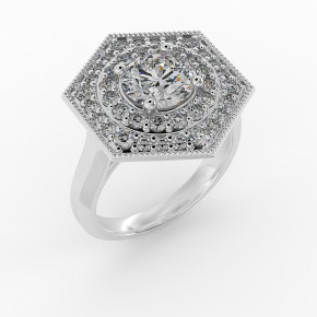 Кольцо HL0330-Pt