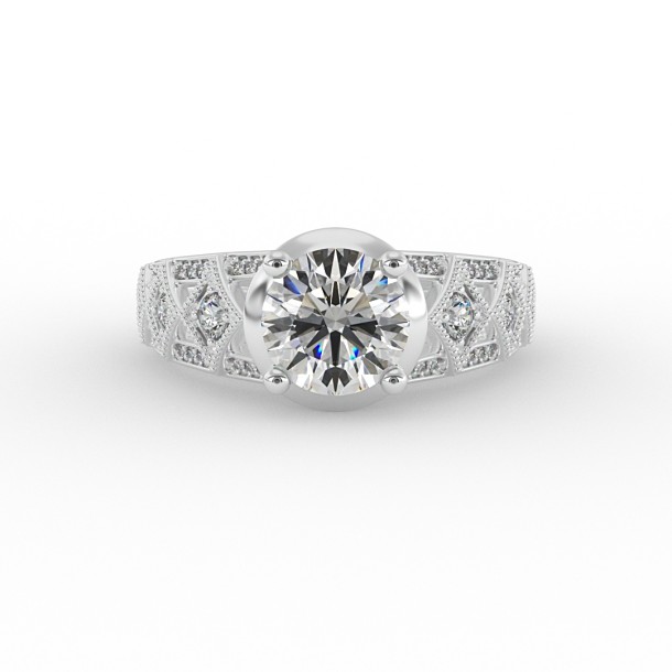 Кольцо SM0314K-585-W