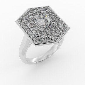 Кольцо HL0334-Pt