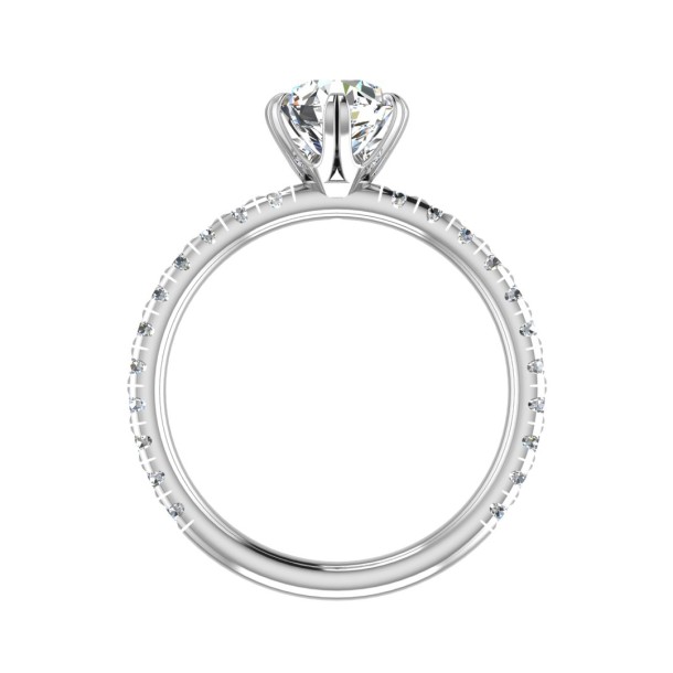 Кольцо SM0014K-585-W
