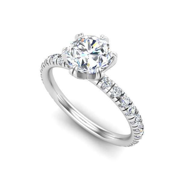 Кольцо SM0014K-585-W
