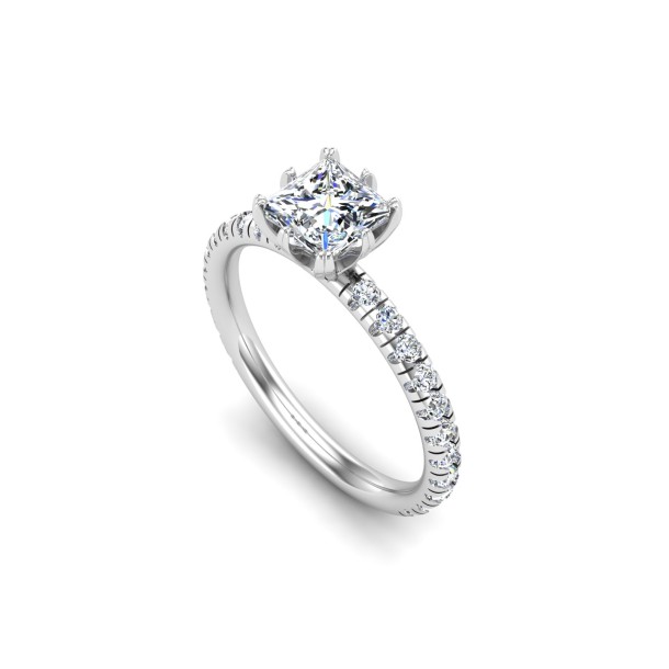 Кольцо SM0014K-585-W