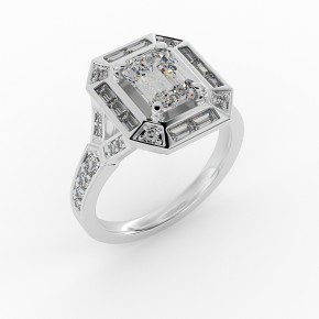 Кольцо HL0332-Pt Кольцо HL0332-Pt