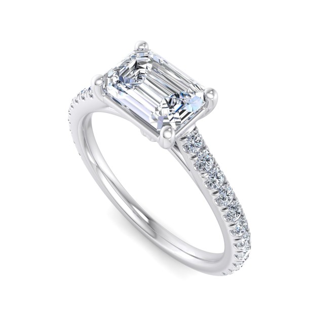 Кольцо SM1014K-585-W