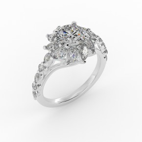 Кольцо HL0276-750-W