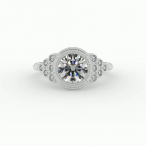 Кольцо SM1014-Pt