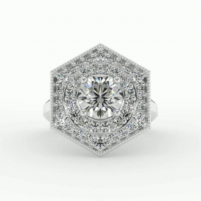 Кольцо HL0330-Pt