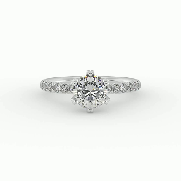 Кольцо SM0014K-585-W