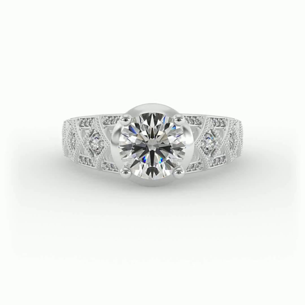 Кольцо SM0314K-585-W