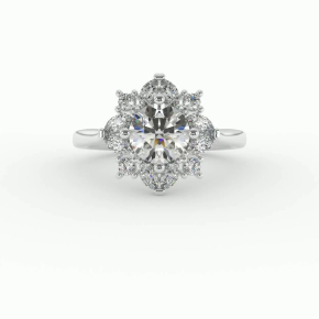 Кольцо HL1016-585-W