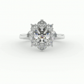 Кольцо HL1016-750-W