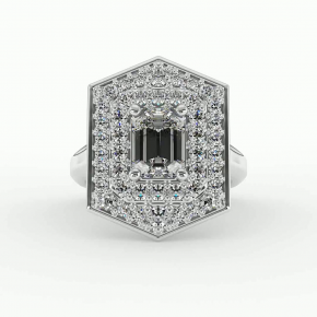 Кольцо HL0334-Pt