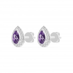 Серьги RC10827-AMETH-4WEAR-LAB