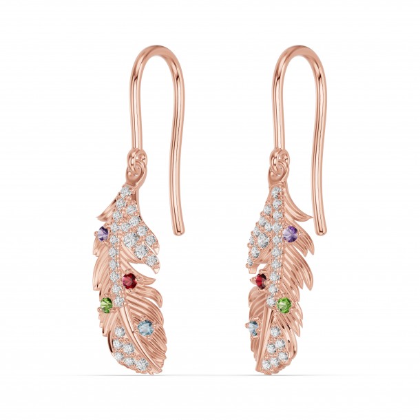 Серьги RC10964EAR-NAT-GEMS-4R