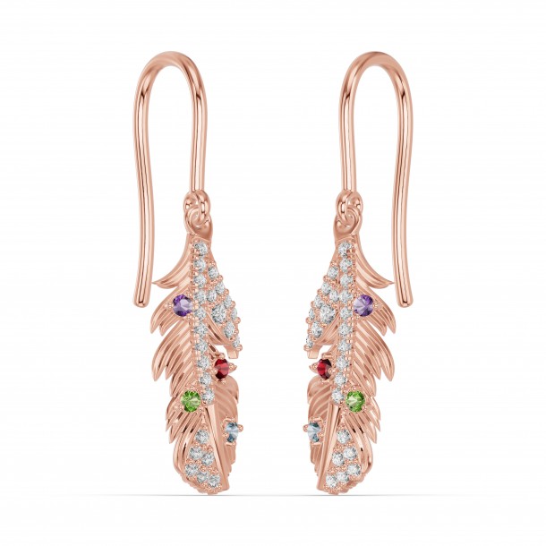 Серьги RC10964EAR-NAT-GEMS-4R