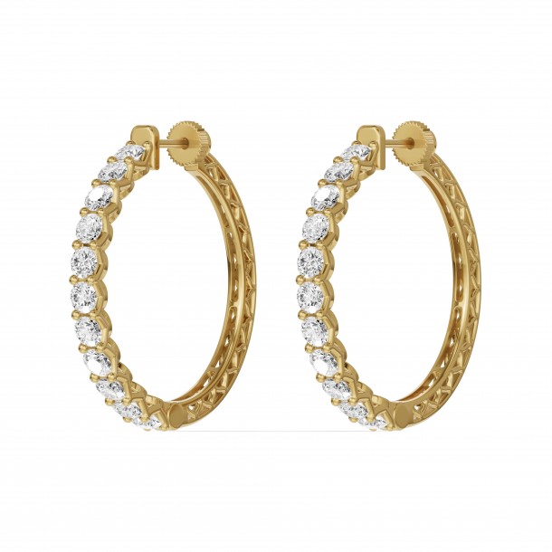 Серьги RC10801-8YEAR-NAT
