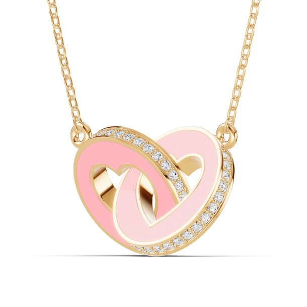 Ожерелье RC11195-CERM-PINK-4YPND-NAT