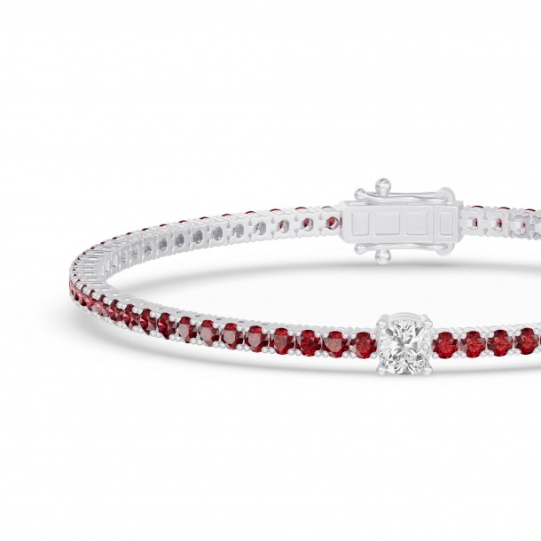 Браслет RC10590RUBY-CU-PTBR