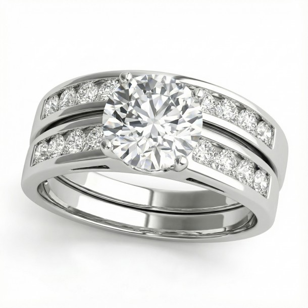 Обручальное кольцо «Спокойная гладь повода»