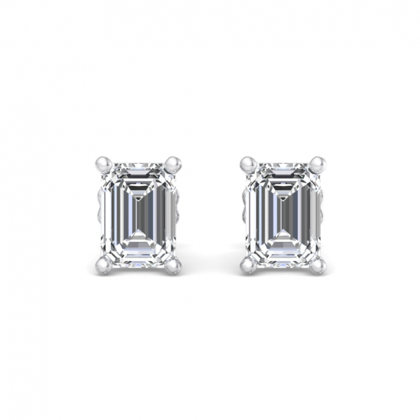 Серьги Fancy-EARSL0364-14K-W-ECP2.00