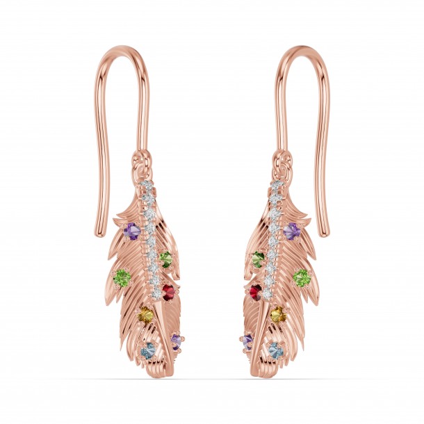 Серьги RC10957EAR-LAB-GEMS-8R