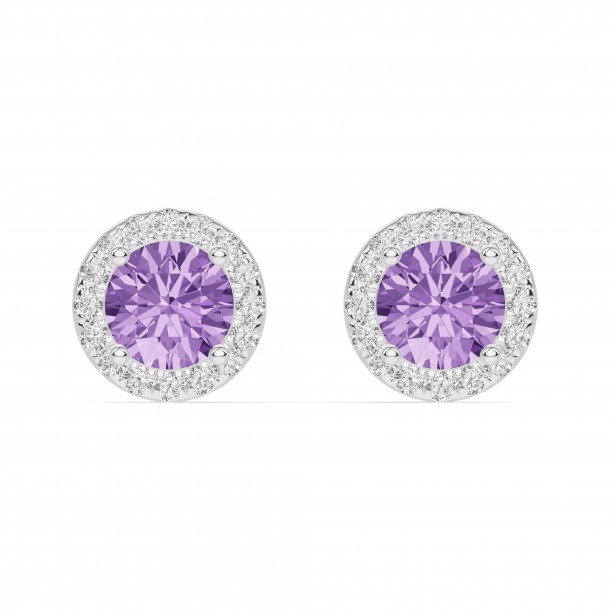 Серьги RC10836-AMETH-8WEAR-LAB
