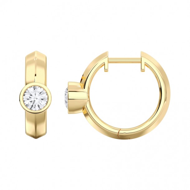 Серьги KJE14356-RD-1.00CT-YELLOW