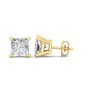 Серьги Fancy-EARSL0364-14K-Y-PRP2.00