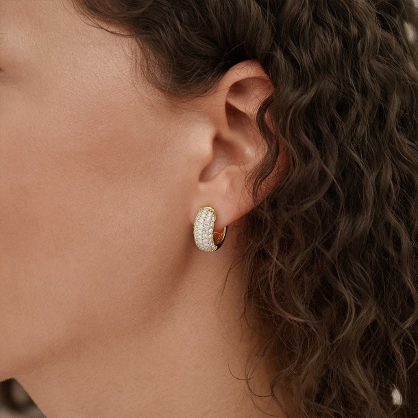 Серьги 40978 Lab 14K YG