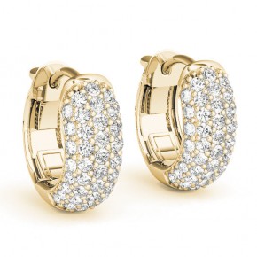 Серьги 40978 Lab 14K YG