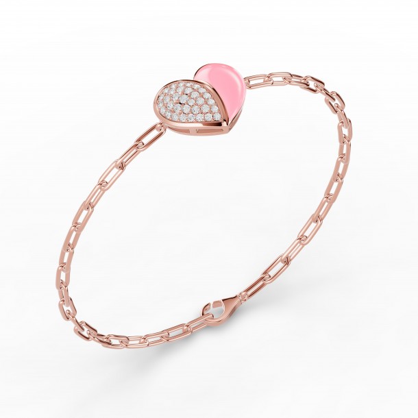 Браслет RC11102-CERM-PINK-8RBR-LAB