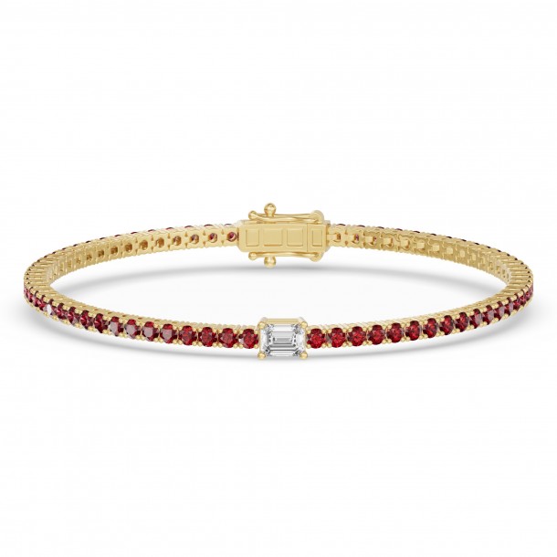 Браслет RC10590RUBY-EM-8YBR
