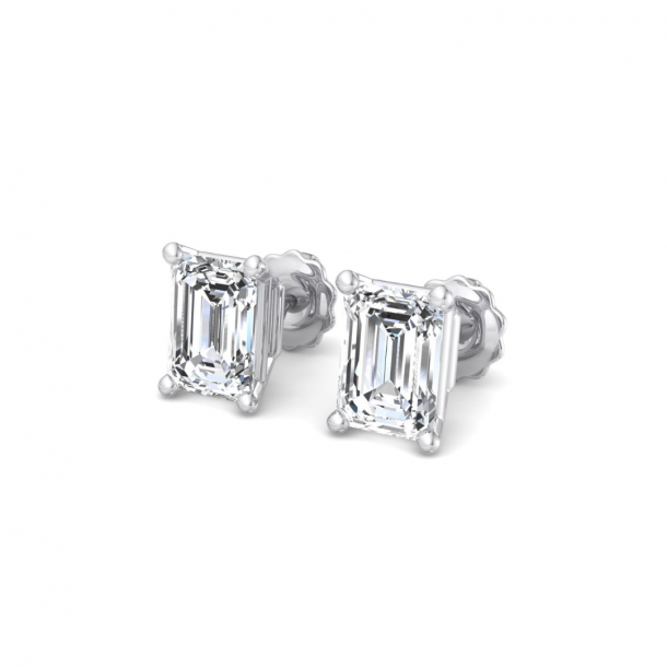 Серьги Fancy-EARSL0364-14K-W-ECP.50
