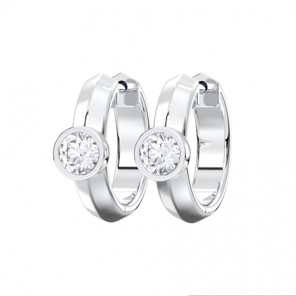 Серьги KJE14356-RD-0.50CT-WHITE