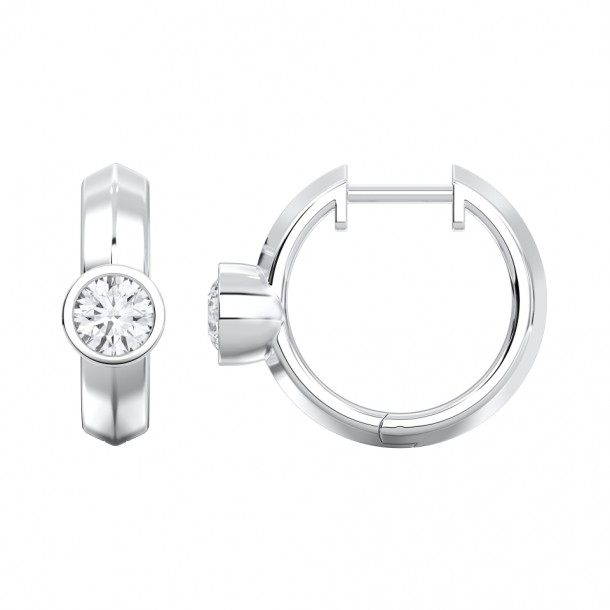 Серьги KJE14356-RD-0.50CT-WHITE