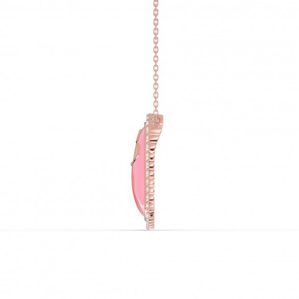 Ожерелье RC11123-CERM-PINK-4RPND-NAT