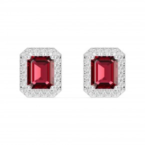 Серьги RC10830-GRNT-PTEAR-LAB
