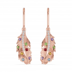 Серьги RC10957EAR-LAB-GEMS-8R