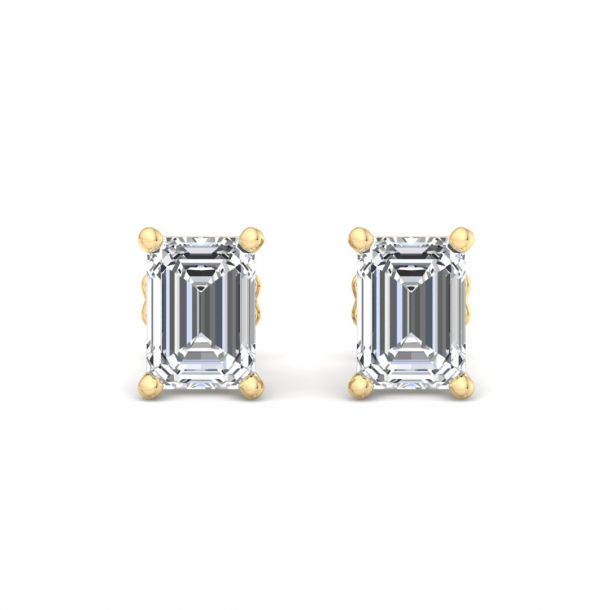 Серьги Fancy-EARSL0364-18K-Y-ECP2.00