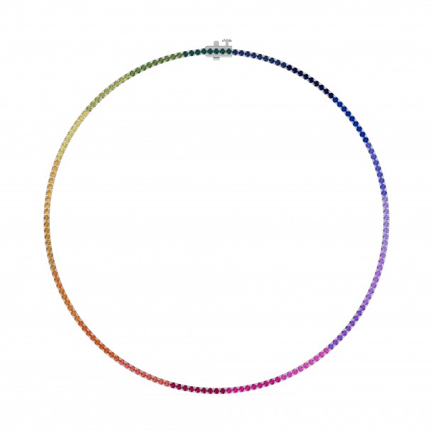 Ожерелье RC11290RAINBOW-4WNK