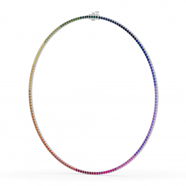 Ожерелье RC11290RAINBOW-4WNK