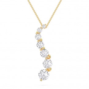 Ожерелье KJP16010-YELLOW