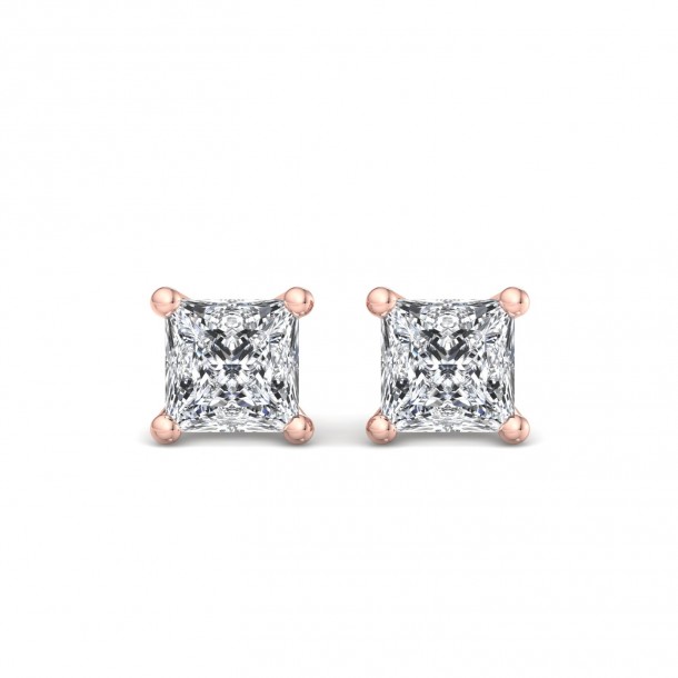 Серьги Fancy-EARSL0364-14K-R-PRP1.00