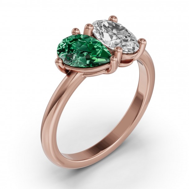 Кольцо RC10567-LABOV-EMEPE-2.0CT-4RE