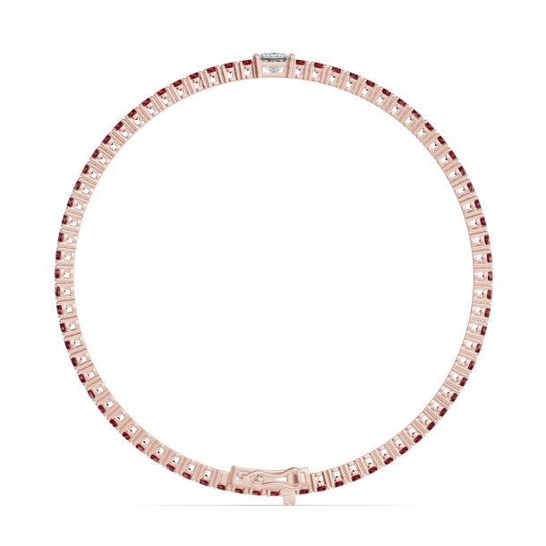 Браслет RC10590RUBY-PR-4RBR