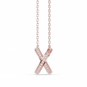 Ожерелье RC11195-CERM-PINK-8RPND-NAT