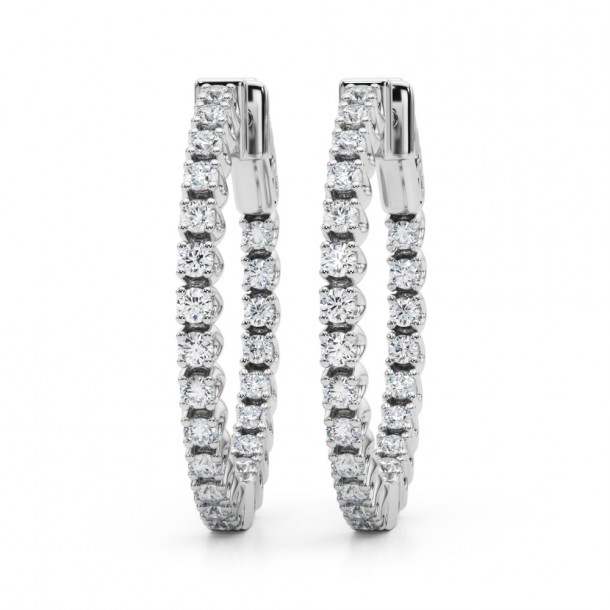 Серьги 41005-.03-24MM Nat WG