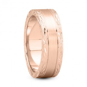 Мужское кольцо RC477M-PINK-W7MM-14KP Мужское кольцо RC477M-PINK-W7MM-14KP