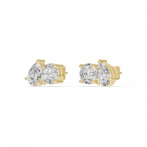 Серьги RC10932EAR-PE-RD-LAB-4Y
