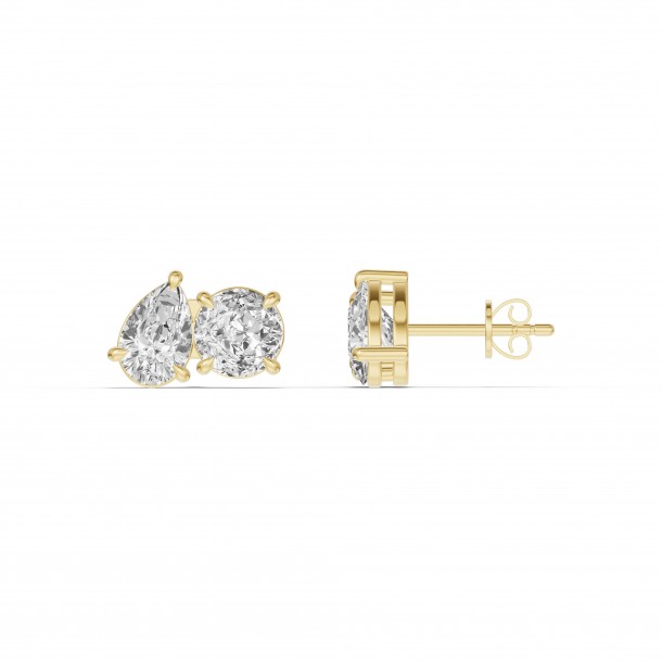 Серьги RC10932EAR-PE-RD-LAB-4Y